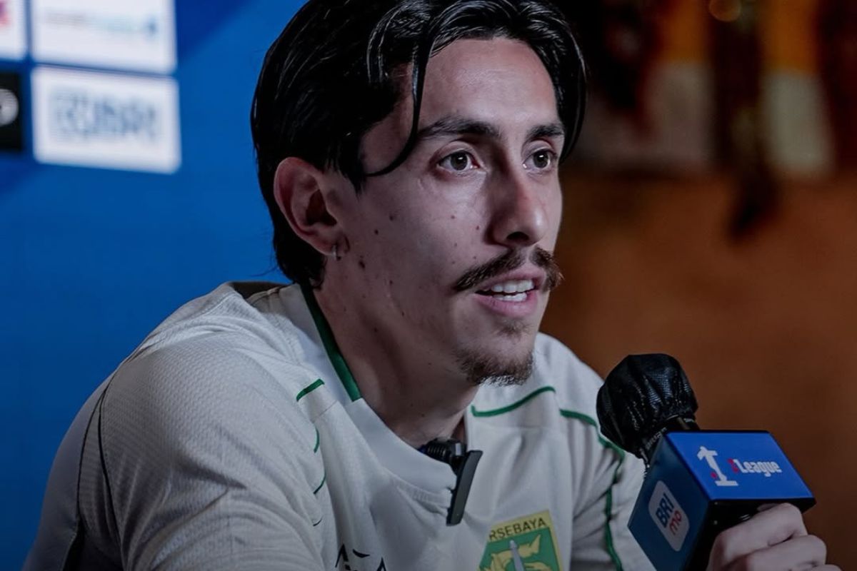 Francisco Rivera siap siap bawa Persebaya Surabaya kalahkan Bali United. (Persebaya) - Image