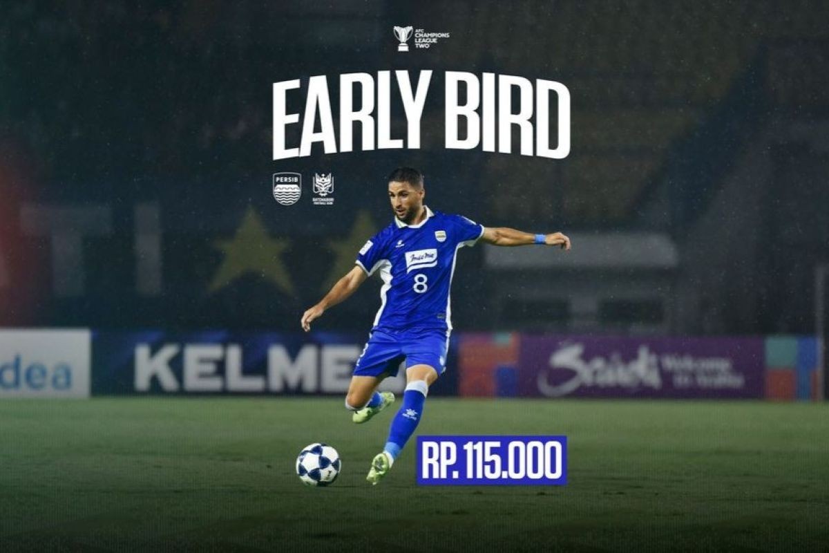 Tiket Persib Bandung vs Ratchaburi resmi dibuka. (Istimewa) - Image