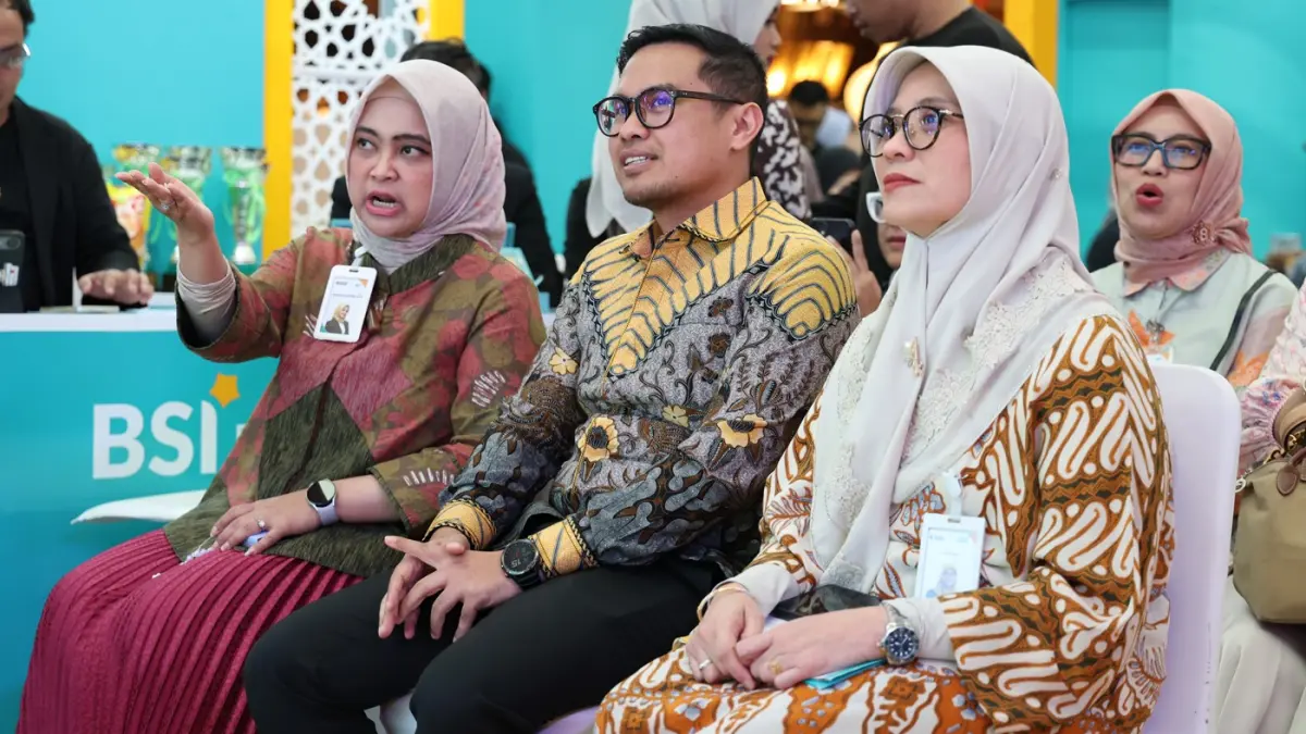 Bank Syariah Indonesia (BSI) resmi membuka BSI Fest Ramadan 2026 di Atrium BXChange, Bintaro Jaya Xchange, Kamis (26/2/2026). (Dery Ridwansah/ JawaPos.com)
