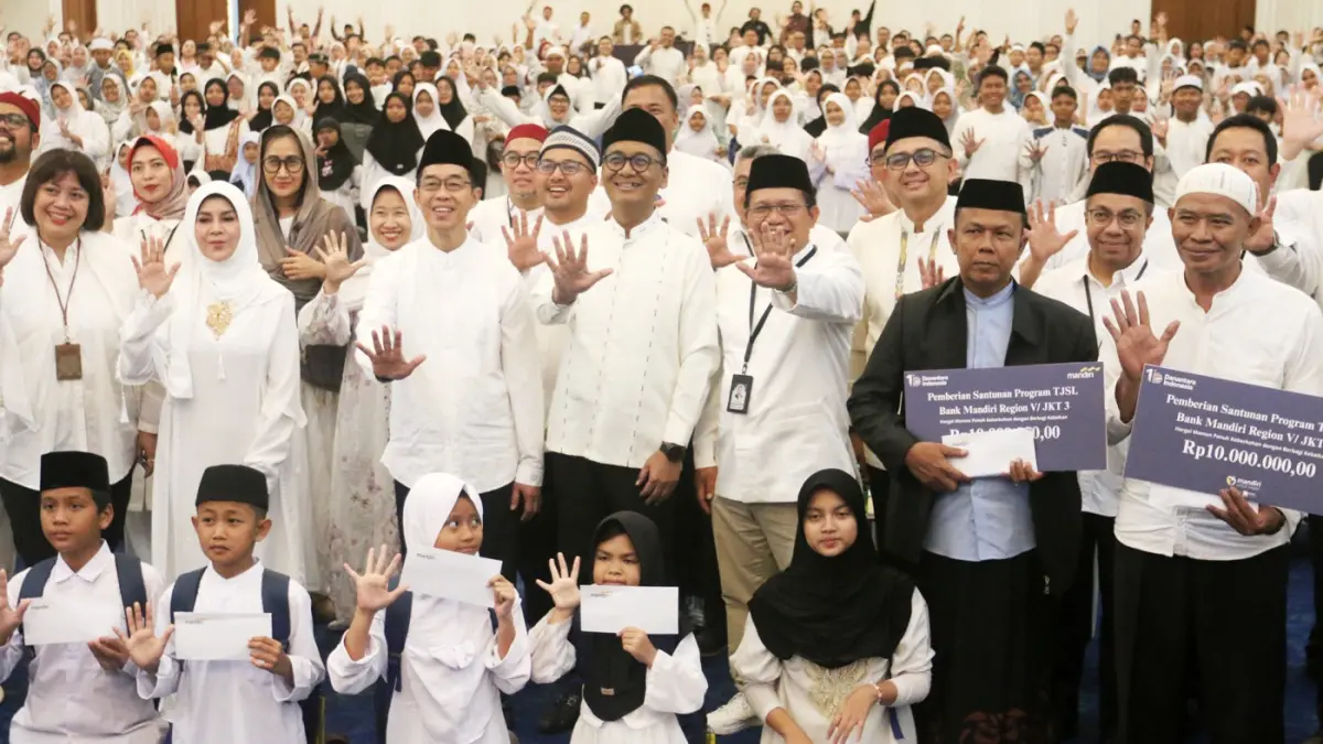 Direktur Commercial Banking Bank Mandiri Totok Priyambodo. (Dery Ridwansah/ JawaPos.com)