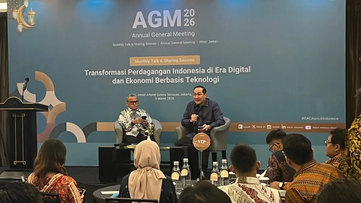 Rangkaian Annual General Meeting (AGM) 2026 yang didahului oleh kegiatan Monthly Talk & Sharing Session (MTS) di Jakarta, Kamis (5/3). (Nanda Prayoga/JawaPos.com) - Image