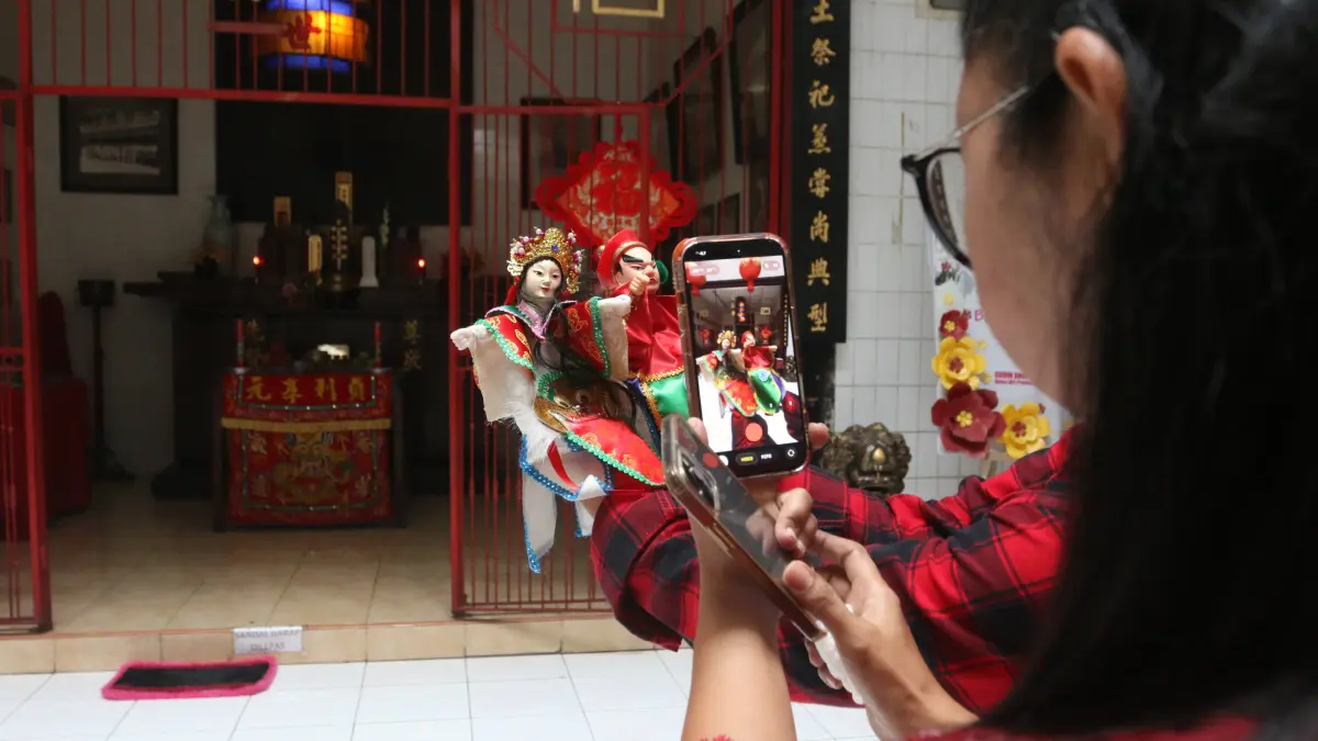 Semarak perayaan Cap Go Meh di Kota Semarang. (Nur Chamim/Jawa Pos Radar Semarang) 
