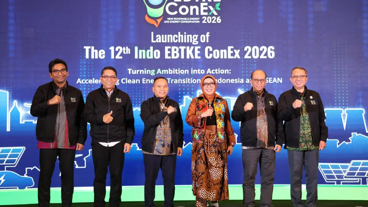 peluncuran penyelenggaraan The 12th IndoEBTKE ConEx 2026 