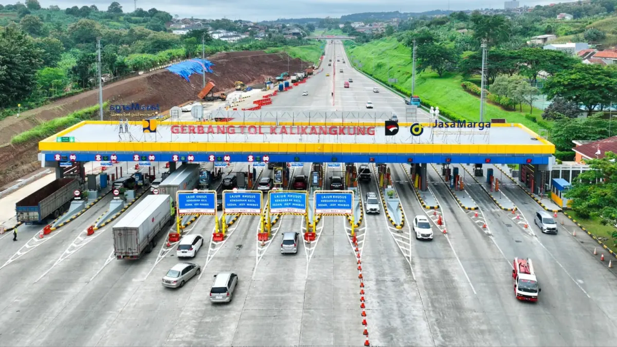 Gerbang Tol Kalikangkung (Dok. Jasa Marga) - Image