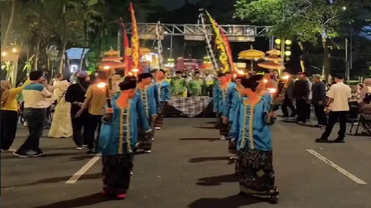 Pawai Obor, salah satu rangkaian acara hari pertama “Syawal Unity” di SCBD Weekland – 19 Maret 2026 (reels akun @creativeventofficial) - Image