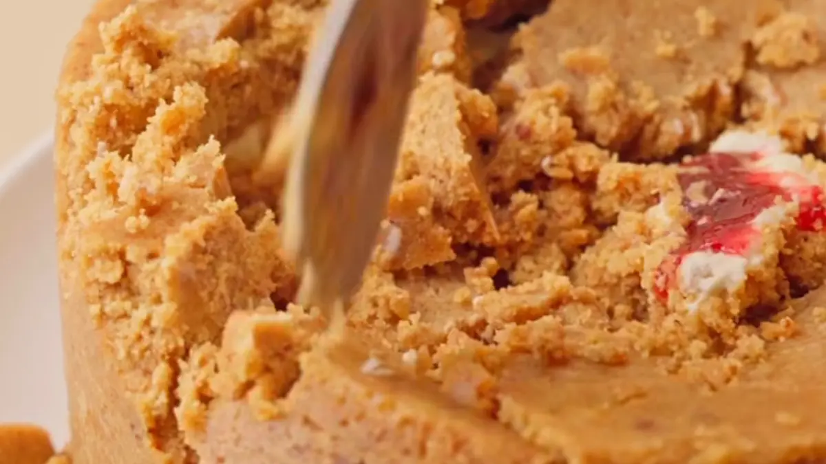 Potret upside down cheesecake yang mudah sekali dibuat. (Sumber: instagram.com/@pomierecipe) - Image