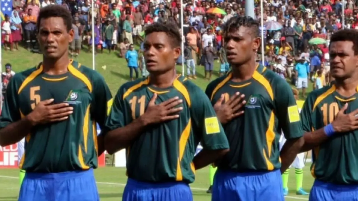 Tim nasional Kepulauan Solomon akan tampil di ajang FIFA Series 2026 di Jakarta. (Istimewa) - Image
