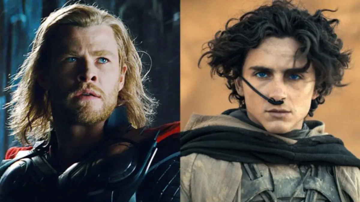 Chris Hemsworth dalam Avengers dan Timothee Chalamet dalam Dune (The Hollywood Reporter) - Image