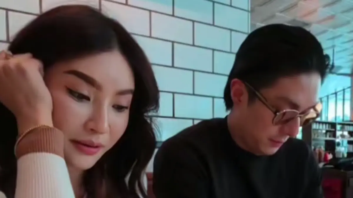 Sarwendah dan Giorgio. (TikTok @sarwendahofficial) - Image