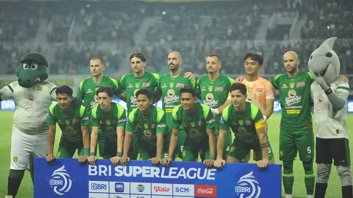 Skuad Persebaya diharapkan sang pelatih Bernardo Tavares memiliki persaingan yang ketat dan sehat demi meningkatkan performa tim. (Dok. I.League) - Image