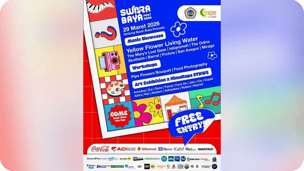 Sukses Digelar di Balai Pemuda, Swarabaya Fest 2026 Jadi Katalisator Kreator Muda Surabaya - Image