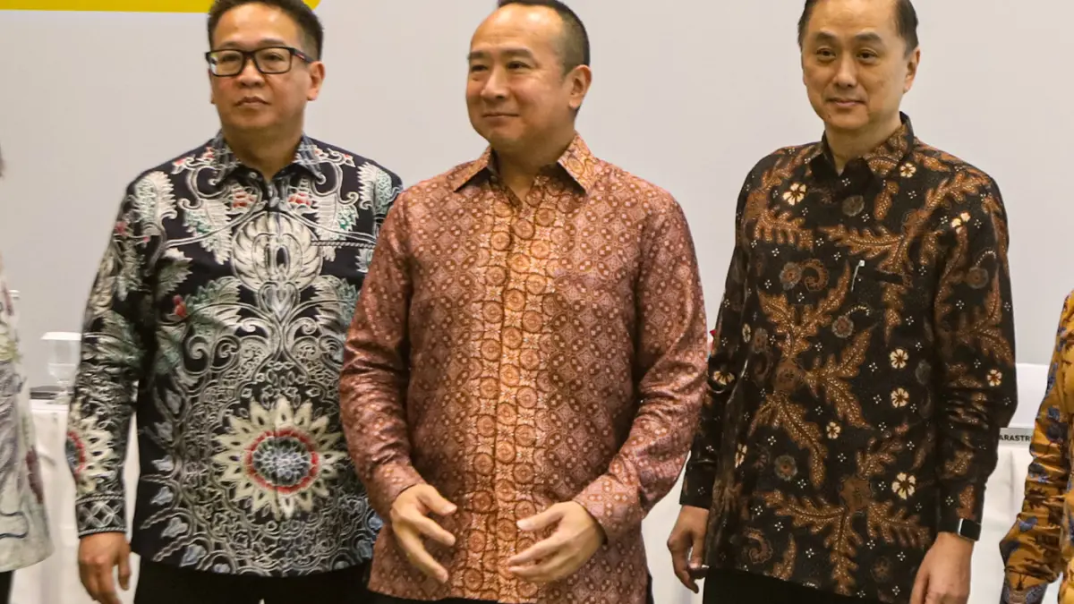 Rapat Umum Pemegang Saham Tahunan (RUPST) dan Rapat Umum Pemegang Saham Luar Biasa (RUPSLB) di Jakarta. (Salman Toyibi/Jawa Pos)