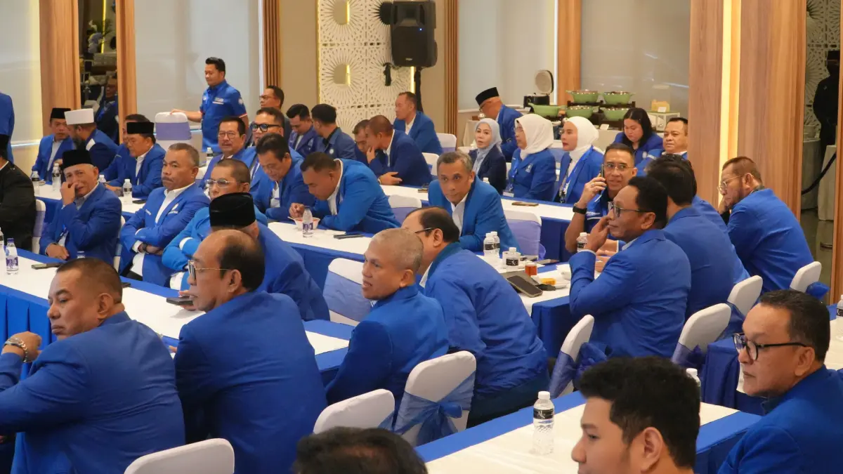 Suasana saat Rakernas I Partai Amanat Nasional (PAN) di Kantor DPP PAN, Jakarta, Selasa (31/3/2026).