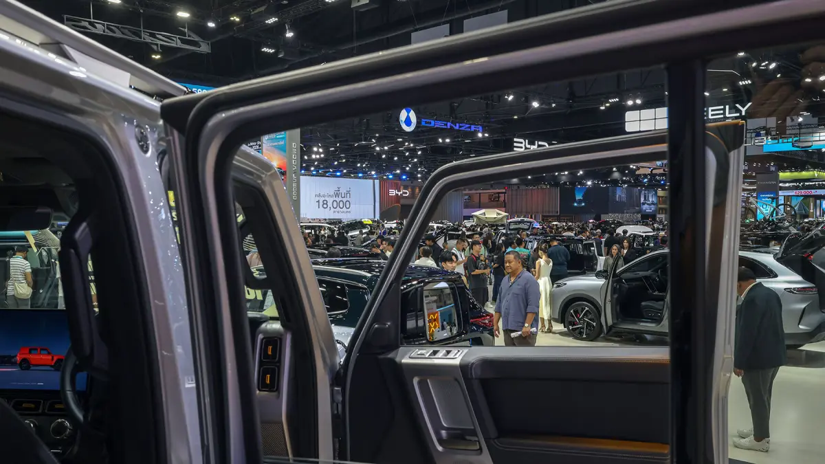 Bangkok International Motor Show 2026 kembali digelar sebagai ajang otomotif terbesar di Thailand dan salah satu yang paling bergengsi di Asia Tenggara. (Hendra Eka/JawaPos.com)