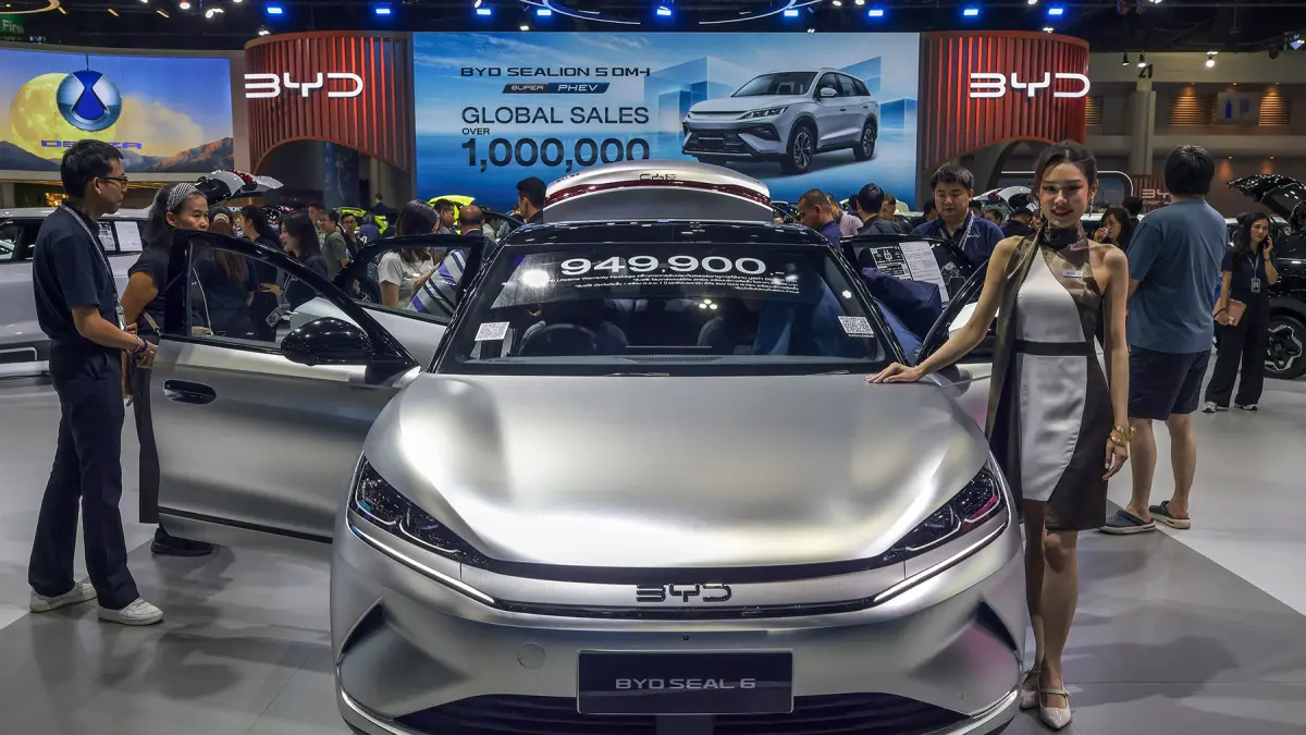 Bangkok International Motor Show 2026 kembali digelar sebagai ajang otomotif terbesar di Thailand dan salah satu yang paling bergengsi di Asia Tenggara. (Hendra Eka/JawaPos.com)