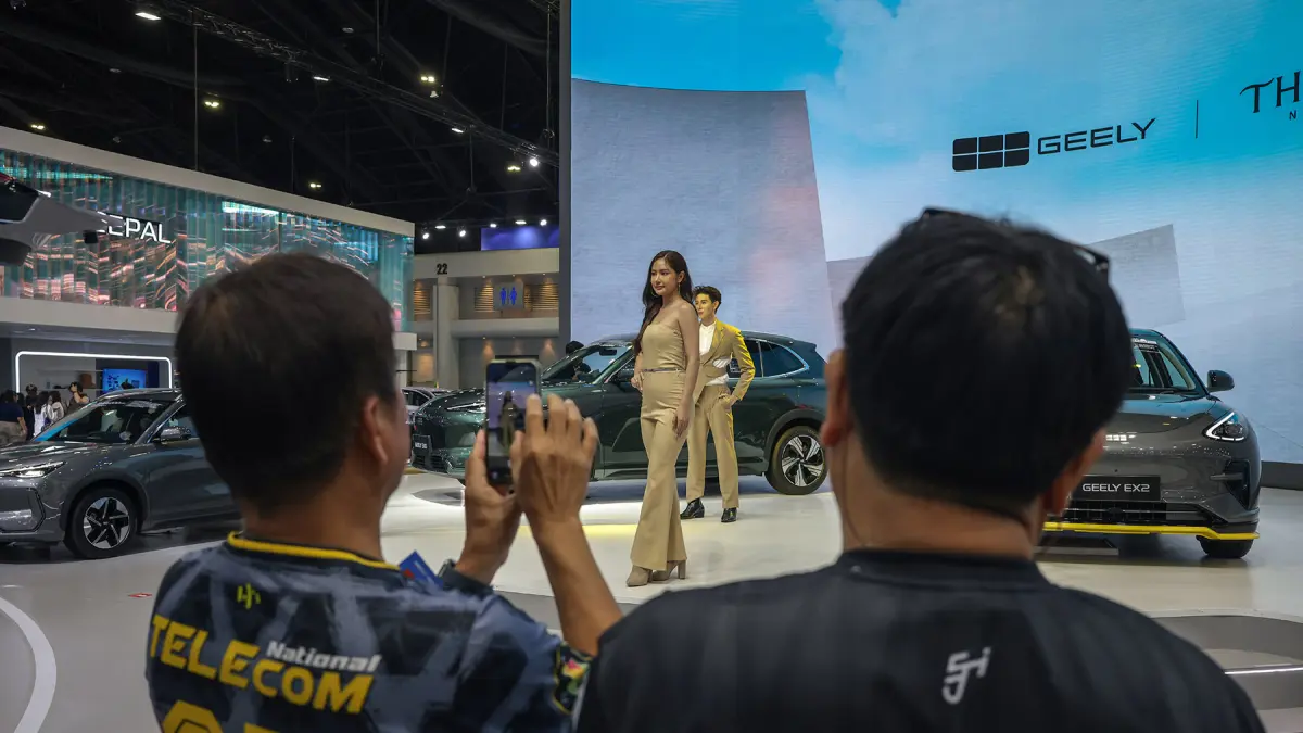 Bangkok International Motor Show 2026 kembali digelar sebagai ajang otomotif terbesar di Thailand dan salah satu yang paling bergengsi di Asia Tenggara. (Hendra Eka/JawaPos.com)