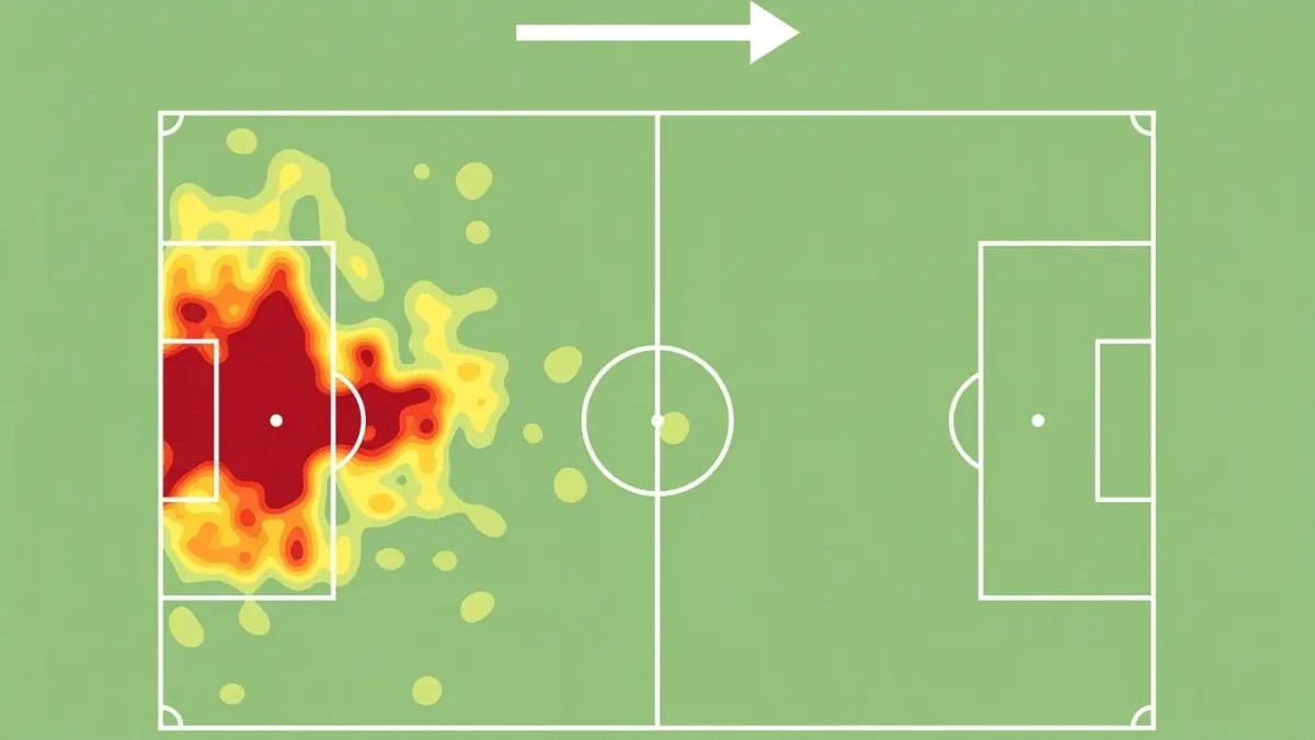 Heatmap Igor Rodrigues. (Dok. JawaPos.com/Sofascore)