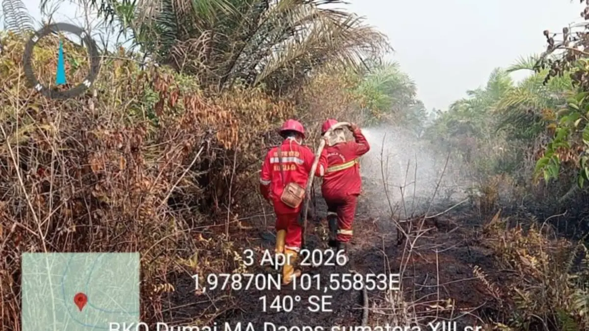 BMKG temukan 310 Hot Spot Potensial Karhutla di Riau, Mayoritas Muncul di Bengkalis - Image