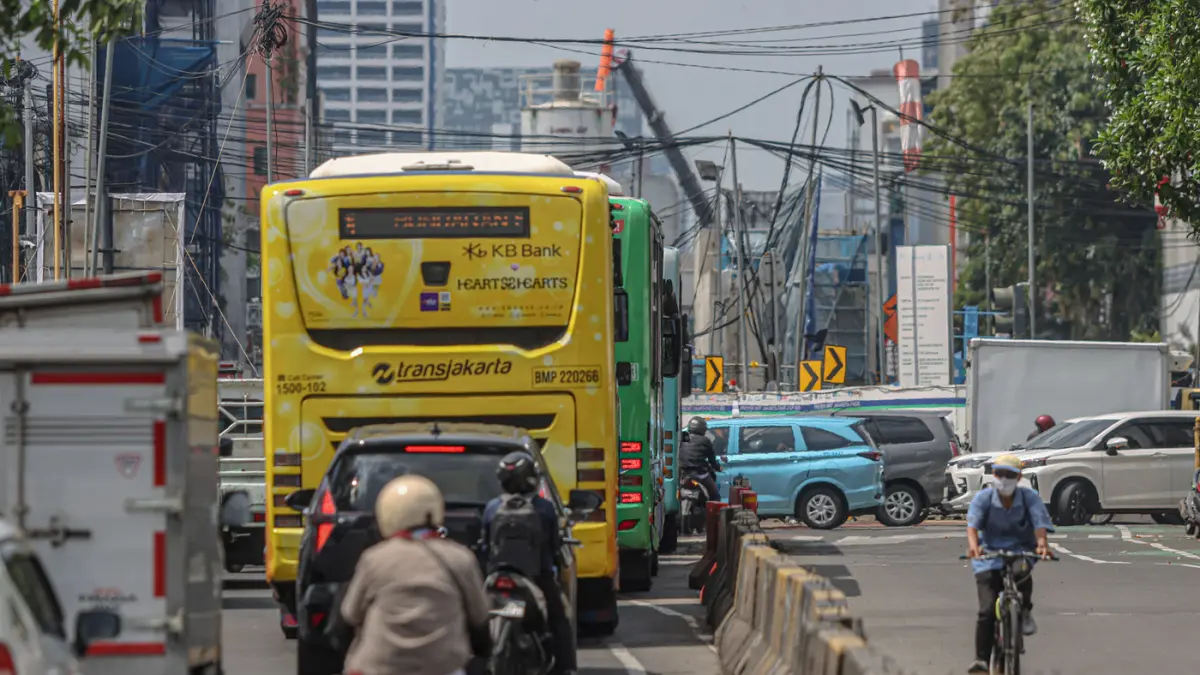 Kawasan Kota Tua, Jakarta, Senin (06/04/2026). (Hanung Hambara/Jawa Pos)
