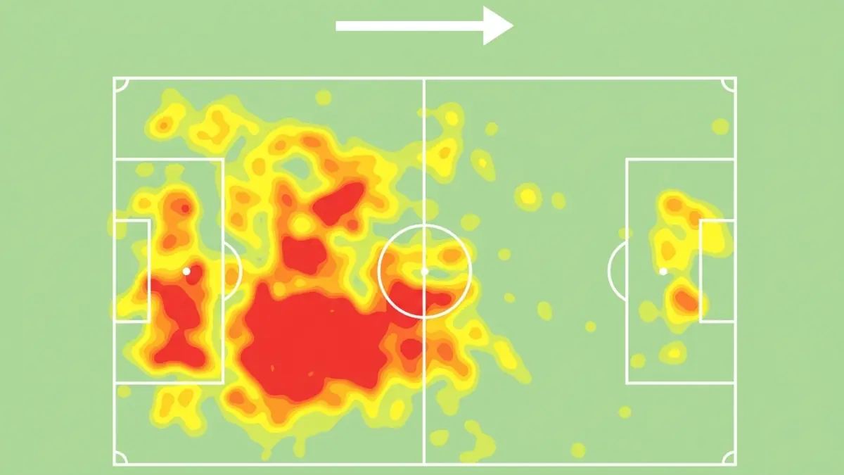 Heatmap Julio Cesar selama memperkuat Persib Bandung. (Dok. JawaPos.com, Sofascore)
