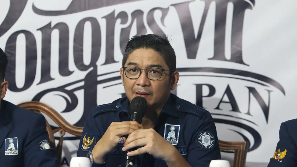 Barisan Muda Penegak Amanat Nasional (BM PAN) secara resmi meluncurkan pelaksanaan Kongres VII BM PAN di Prosa Studio, Jakarta Selatan, Minggu (12/4/2026).