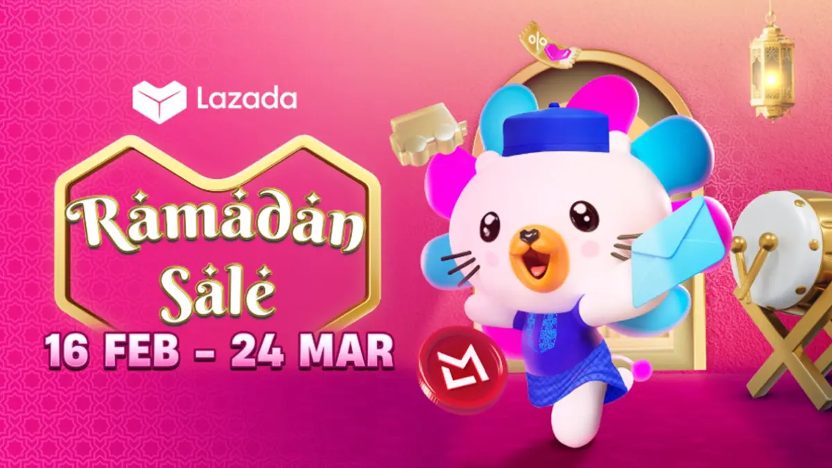 Lzada Ramadan Sale 16 Feb - 24 Maret 2026.  