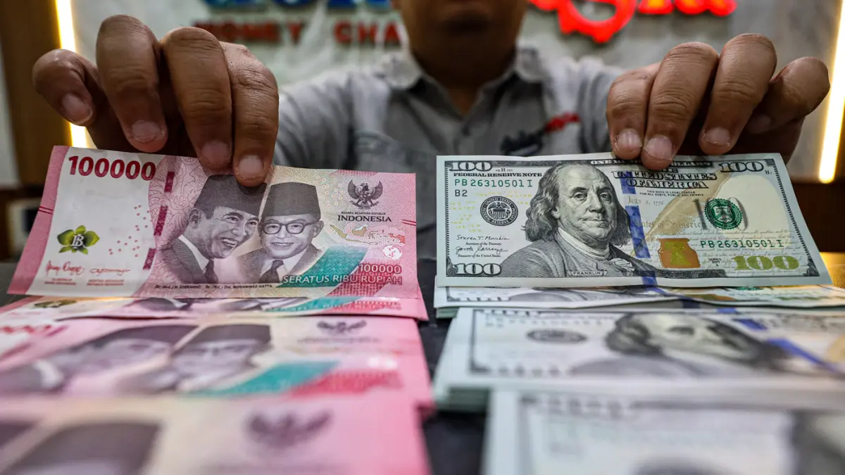 Rupiah Sentuh Level Terlemah - Image