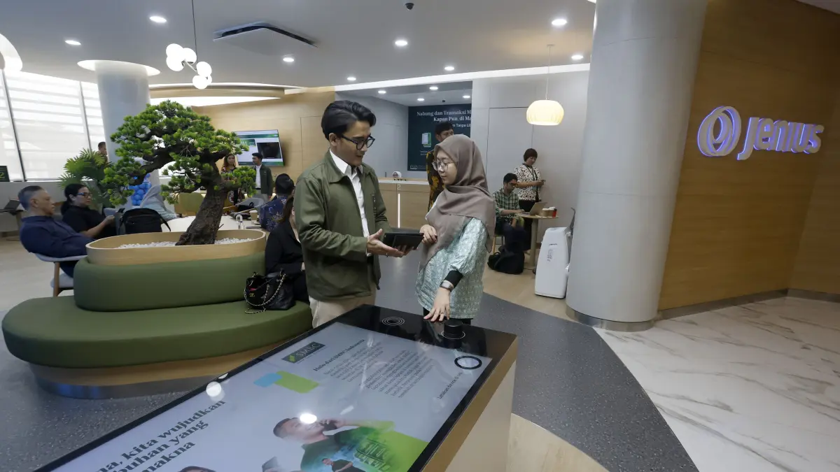 Prosesi peresmian Wealth and Business Hub SMBC Indonesia
