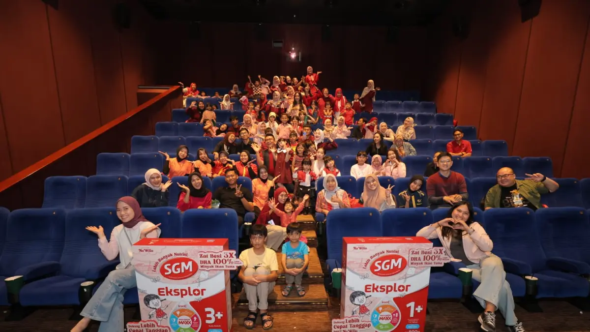 Suasana nonton bareng film Na Willa