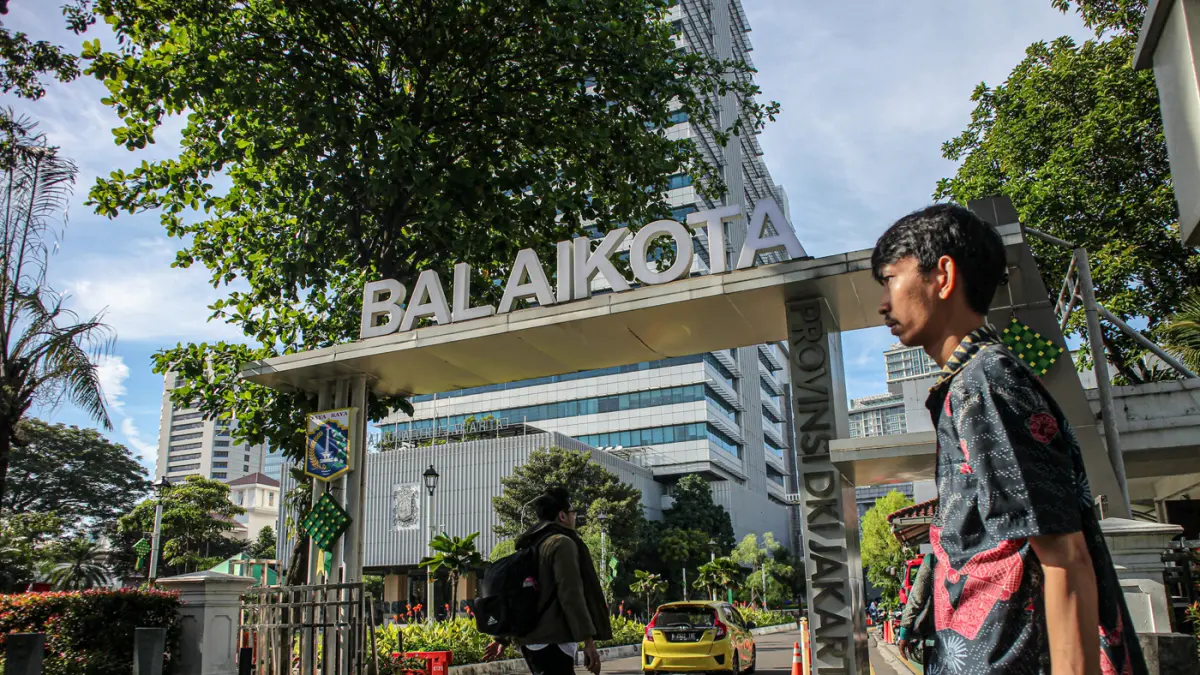 WFH Setiap Jumat Di Balai Kota Jakarta - Image