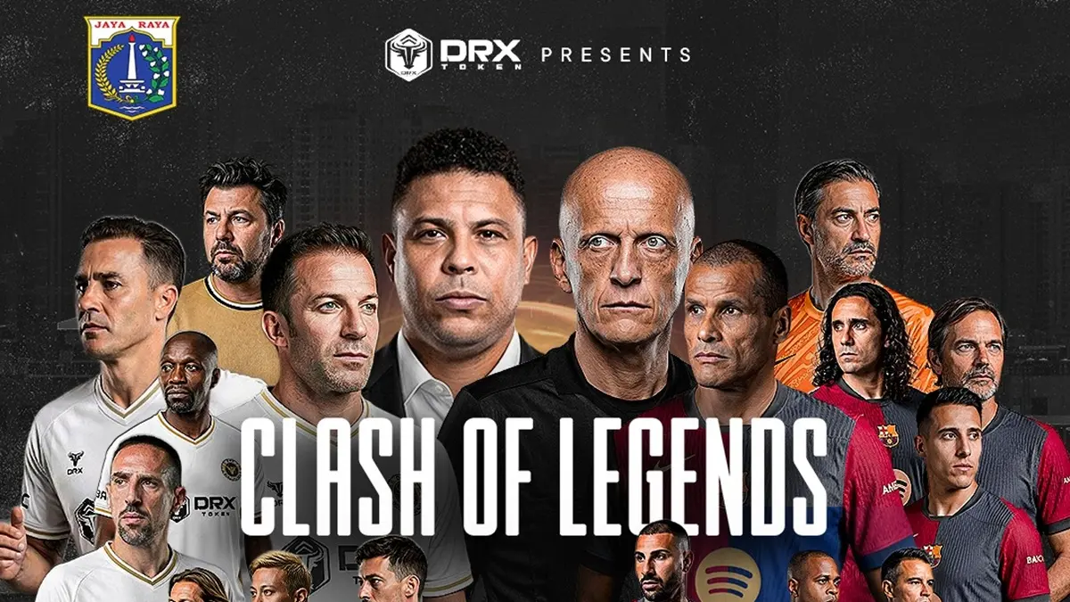 Jadwal Clash of Legends Barcelona Legends vs DRX World Legends: Siaran Langsung,  Live Streaming dan Daftar Skuad Kedua Tim! - Image