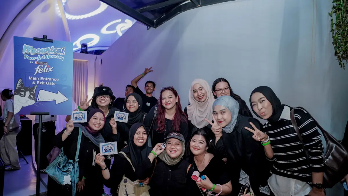 Kemeriahan 'FELIX Intimate Concert: Meowsical' di Jakarta, Sabtu (18/4/2026).