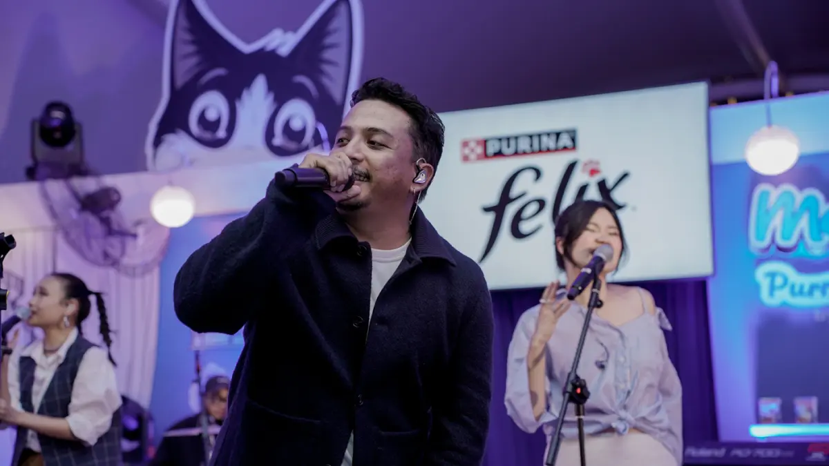 Potret Sal Priadi Meriahkan Konser Bertema Kucing - Image