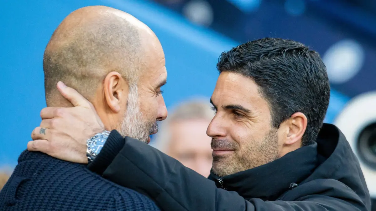 Menuju Juara Premier League: Manchester City Psywar Bisa ”Membotolkan” Arsenal, Guardiola dan Arteta Adu Urat Saraf - Image
