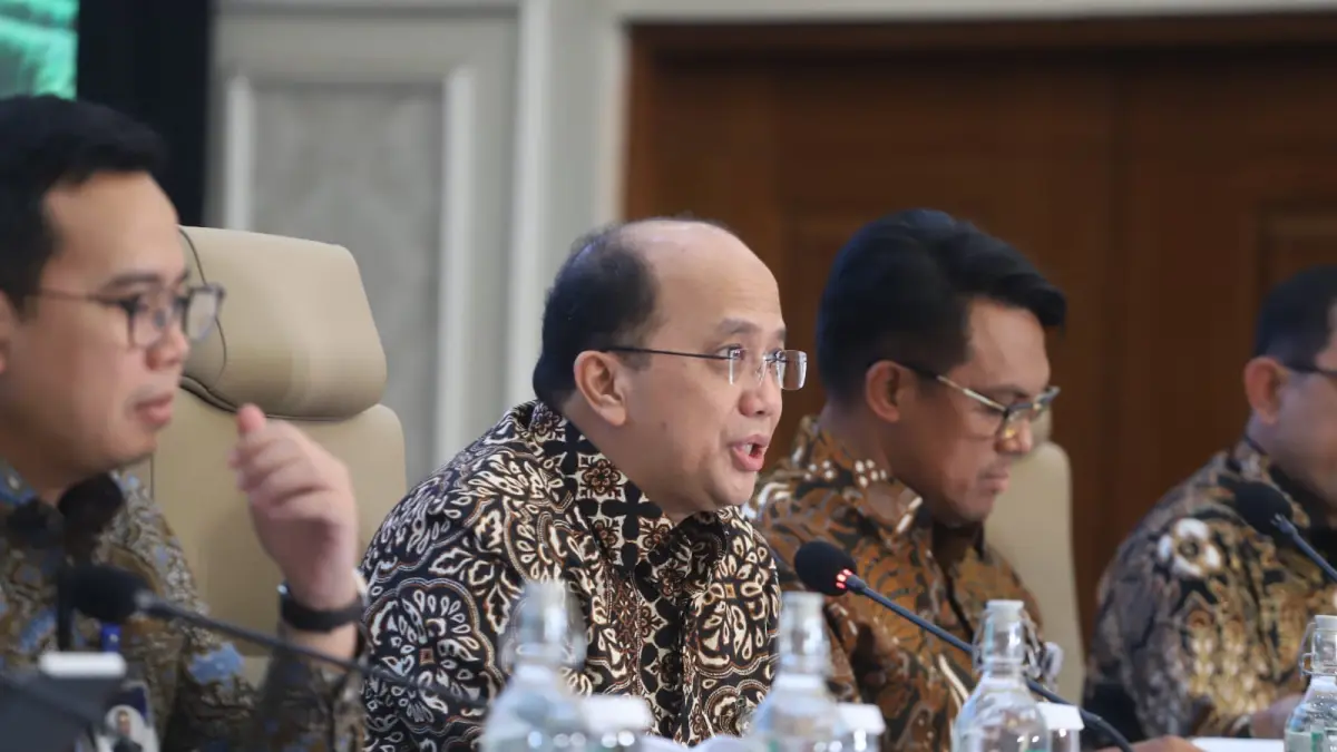 Laporan Keuangan Triwulan I 2026 Bank Mandiri di Jakarta, Selasa (21/4/2026).
