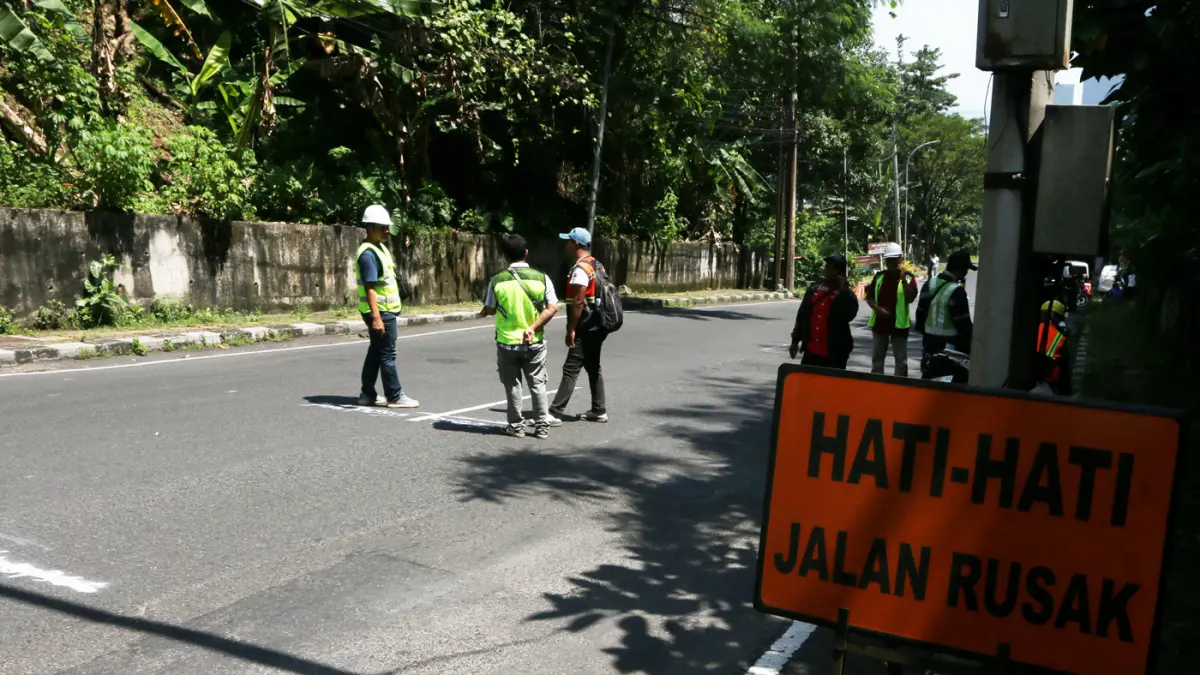 Rekayasa lalu lintas Jalan Gombel Semarang - Image