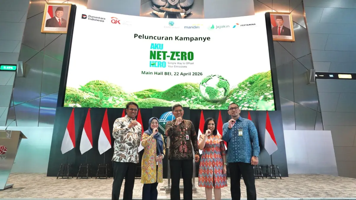 peluncuran fitur Sertifikat Pengurangan Emisi Gas Rumah Kaca (SPE-GRK)