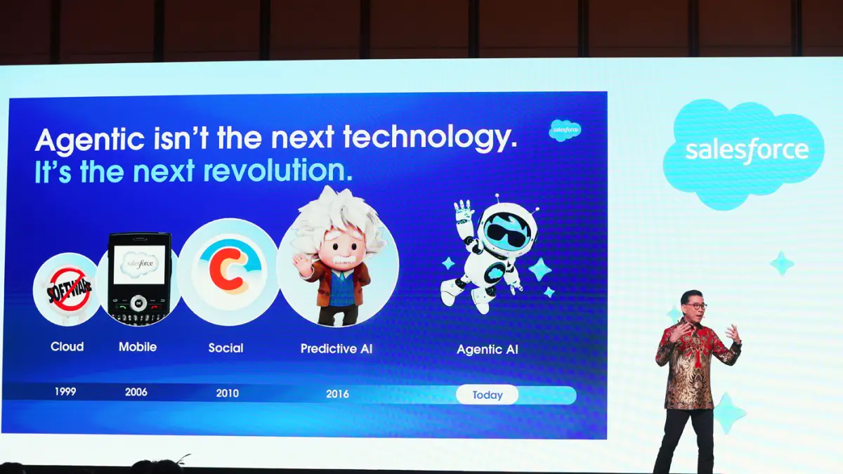 Area Vice President & President Director Salesforce Indonesia Andreas Diantoro.