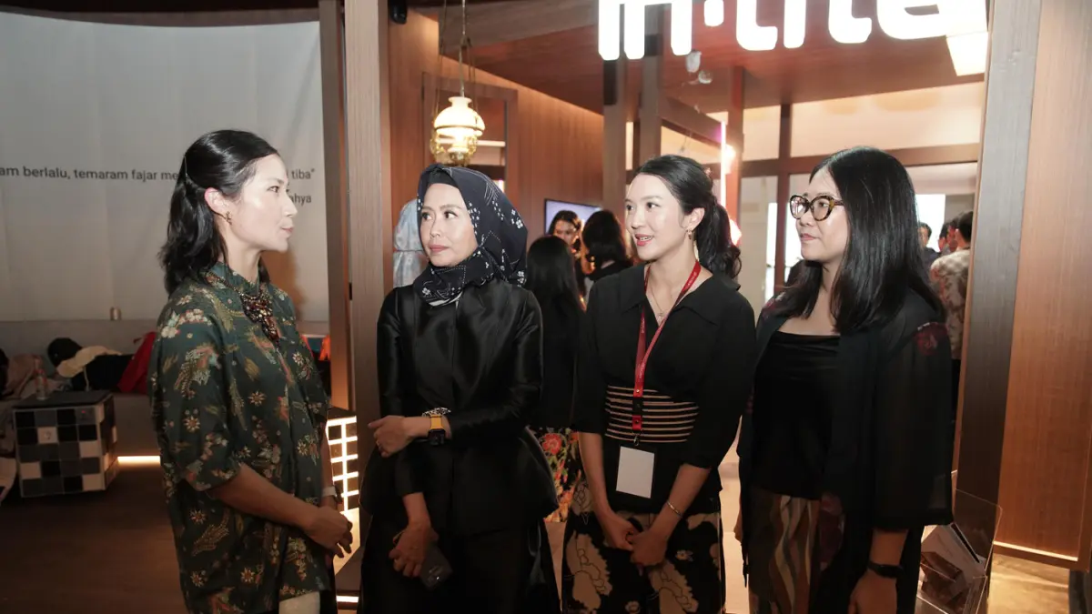 diskusi in-Lite Talks di ARCH:ID 2026 bertajuk “Sintesa: Ruang, Seni & Cahya”,