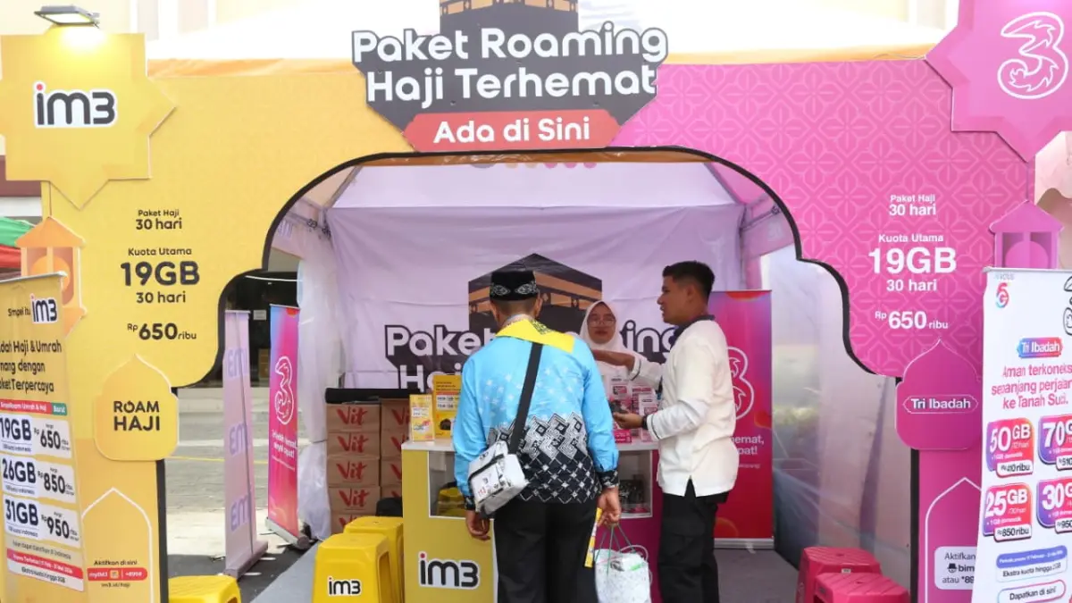layanan yang berada di Asrama Haji Bekasi, Kamis (23/4/2026).