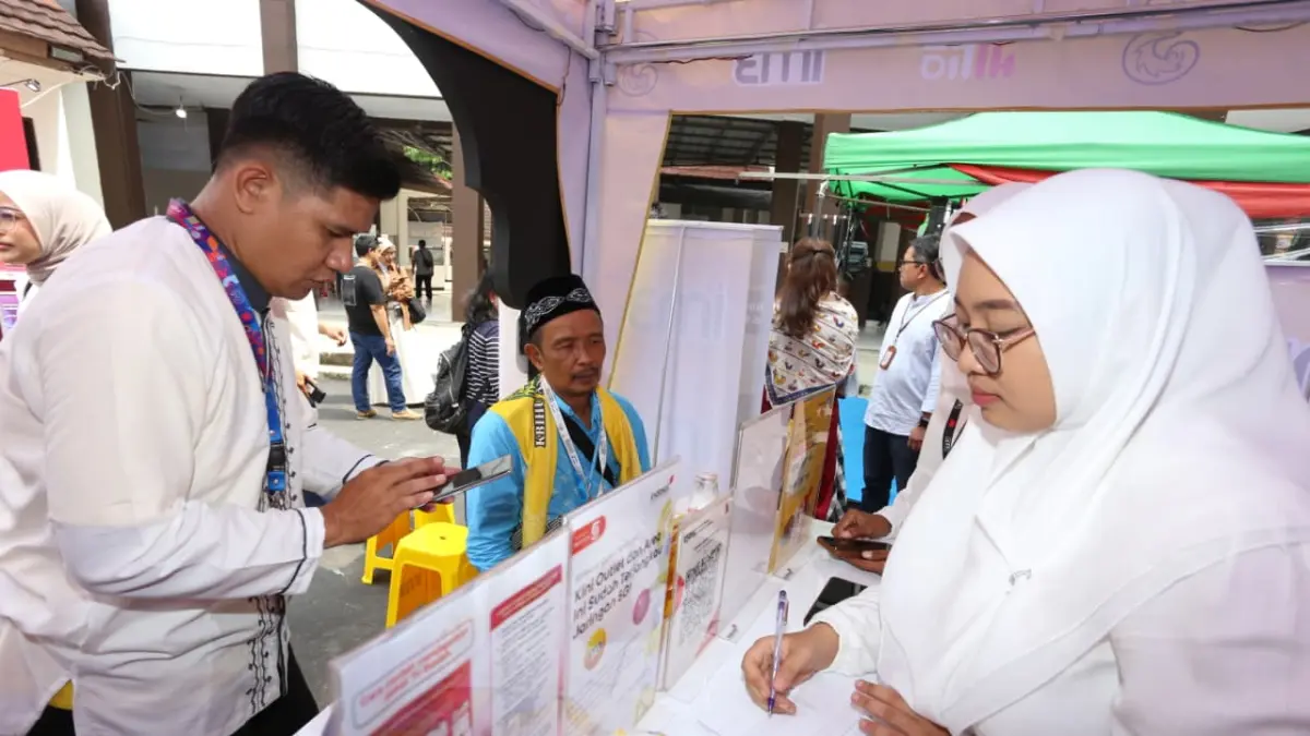 layanan yang berada di Asrama Haji Bekasi, Kamis (23/4/2026).