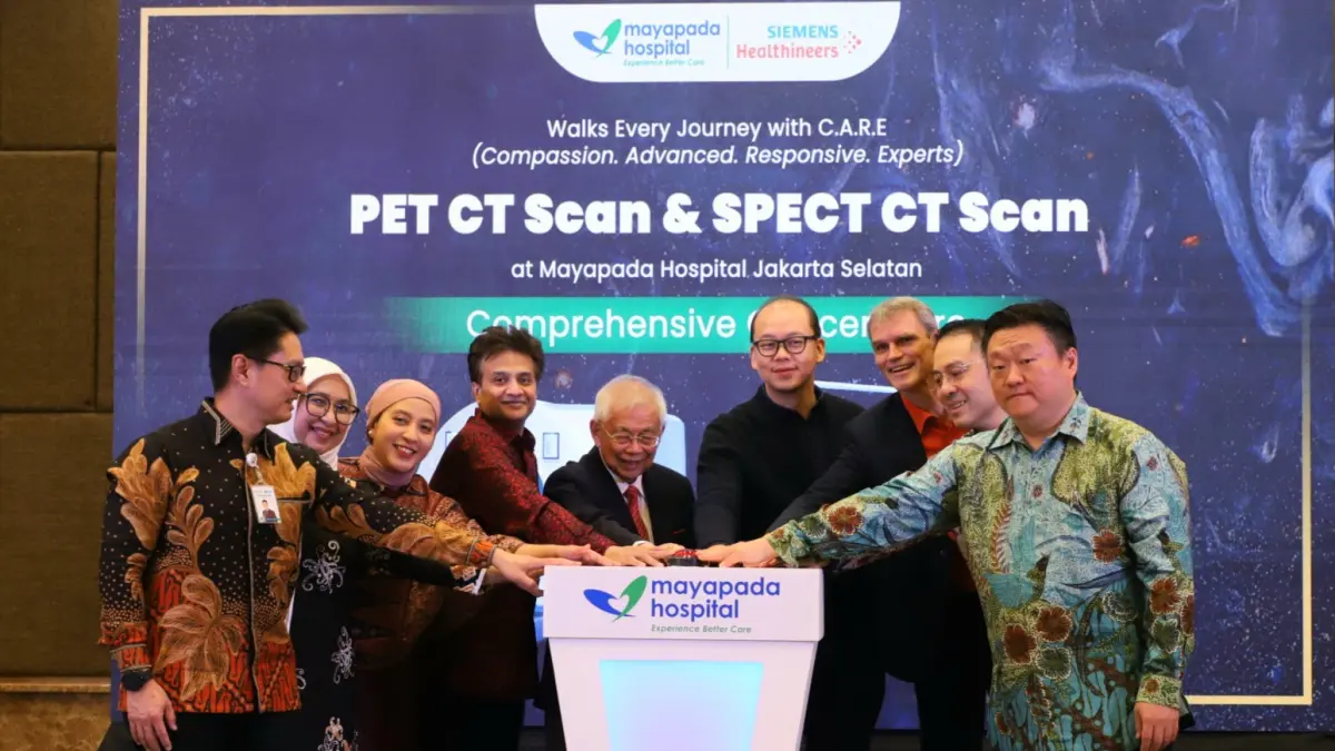 Peluncuran PET-CT Scan dan SPECT-CT Scan di Mayapada Hospital Jakarta Selatan, Jalan. Lebak Bulus I, Jumat (24/4/2026). (Dery Ridwansah/ JawaPos.com)