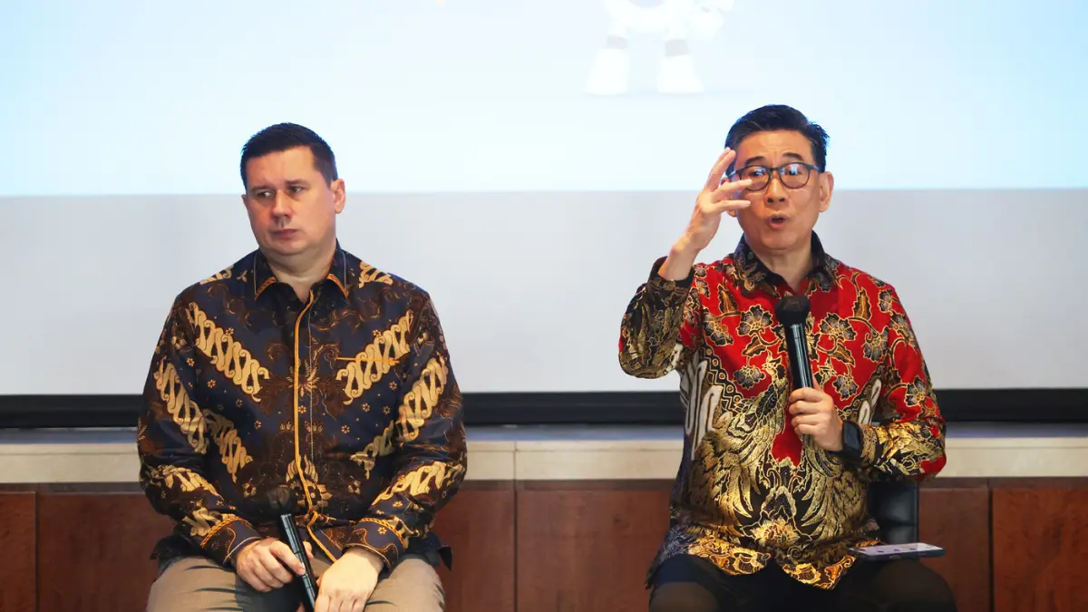 Area Vice President and President Director Salesforce Indonesia Andreas Diantoro dan Vice President and CTO Solutions, Salesforce ASEAN Gavin Barfield