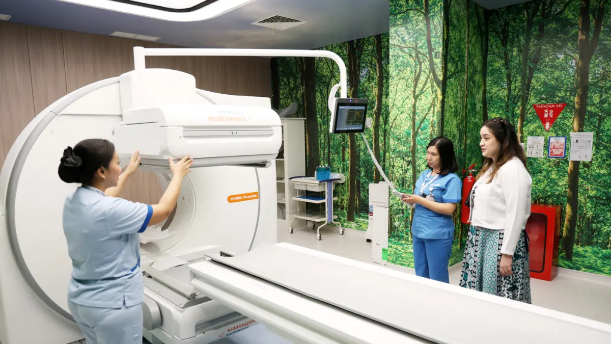 SPECT-CT Scan di Mayapada Hospital Jakarta Selatan, Jalan. Lebak Bulus I, Jumat (24/4/2026). (Dery Ridwansah/ JawaPos.com)