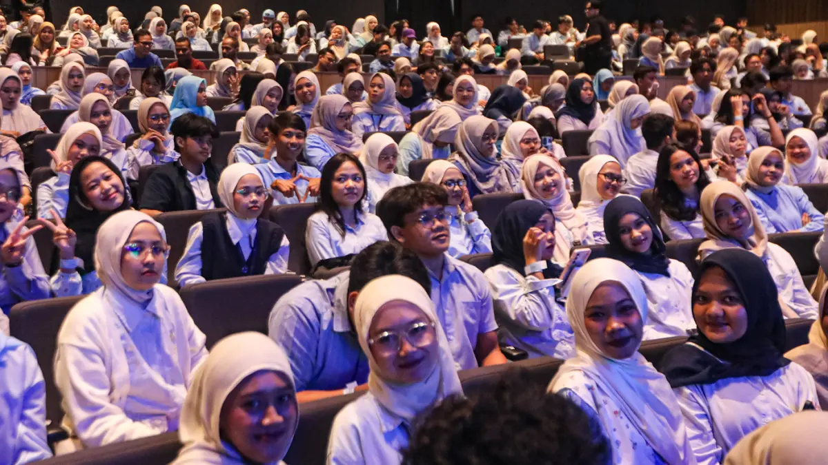 Peserta mengikuti Novo Club Batch 4 di Jakarta, Sabtu (25/4/2026). (Salman Toyibi/Jawa Pos)