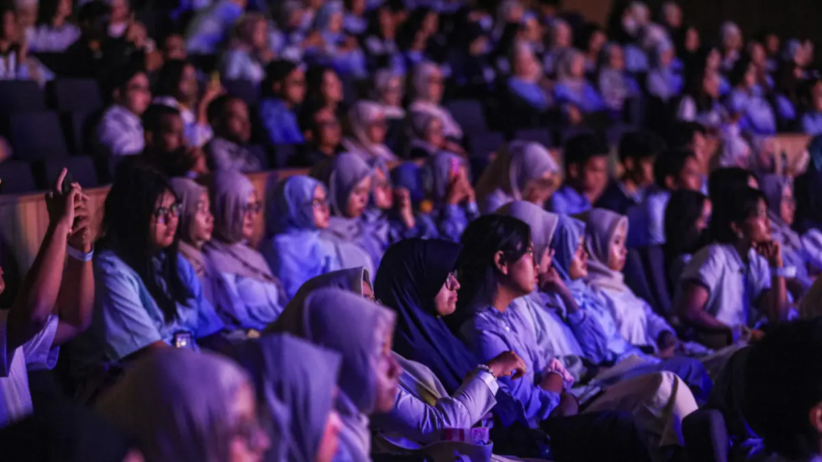 Peserta mengikuti Novo Club Batch 4 di Jakarta, Sabtu (25/4/2026). (Salman Toyibi/Jawa Pos)