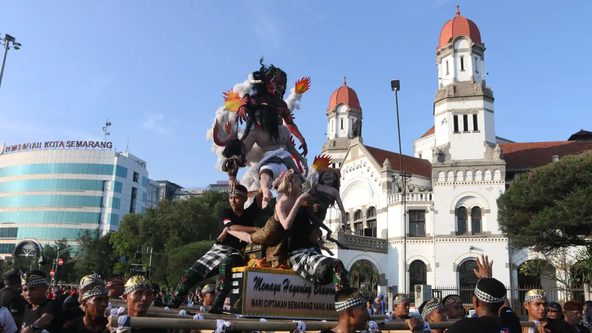 Pawai Ogoh-ogoh Semarakkan Semarang - Image