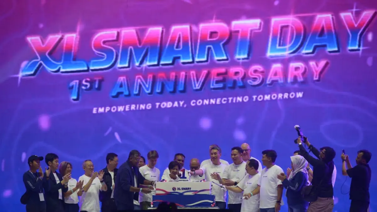 XLSMART Rayakan Satu Tahun Perjalanan  - Image