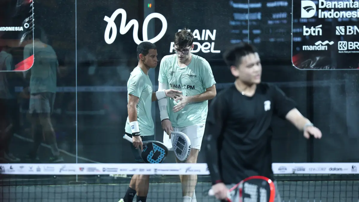 Penyelenggaraan Sirkuit Nasional (Sirnas) Padel Open 2026 Seri II mencatat sejarah baru dalam perkembangan padel di Indonesia. Kompetisi padel di Kota Semarang, Jawa Tengah. (Nur Chamim/Jawa Pos Radar Semarang)