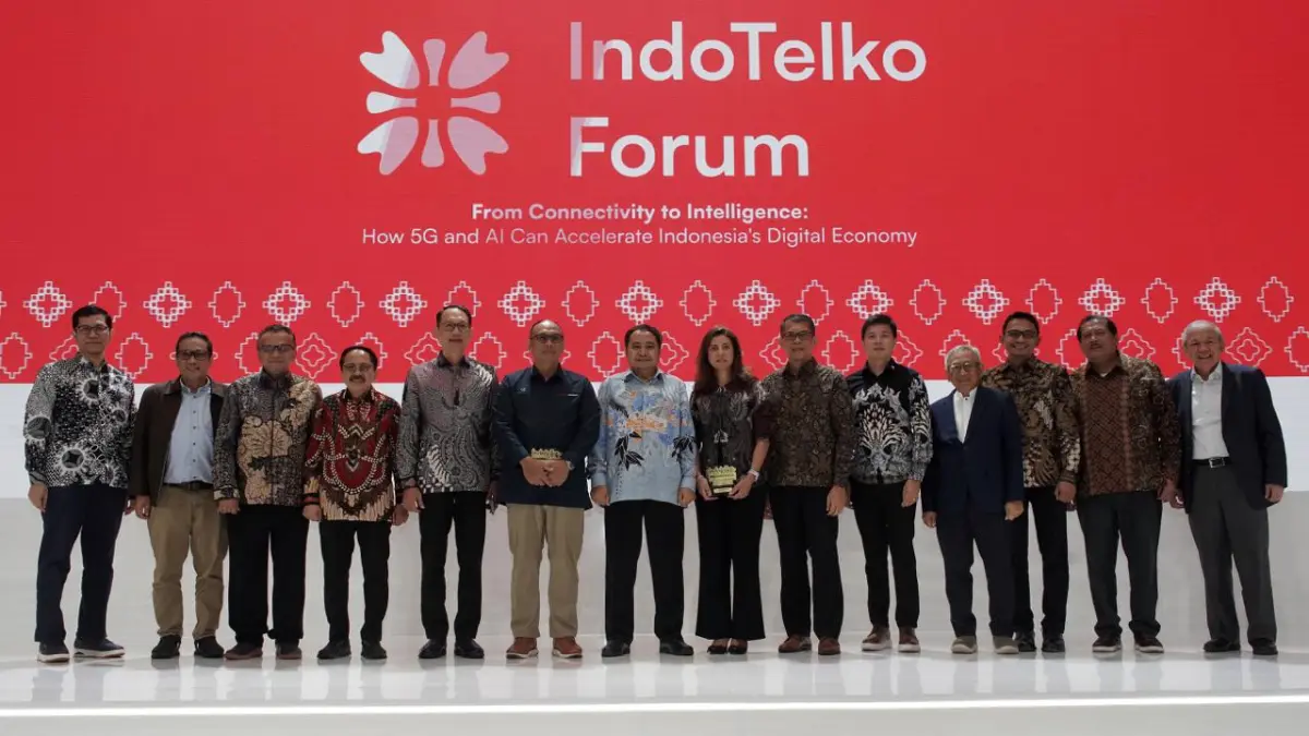 Indotelko Forum 2026 di Jakarta, Rabu (29/4/2026).